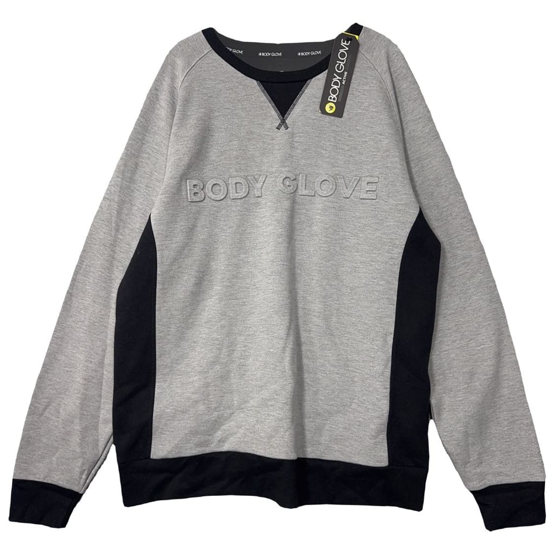 BODY GLOVE 프린팅 라이트 그레이 맨투맨 L/G/G 상품이미지1