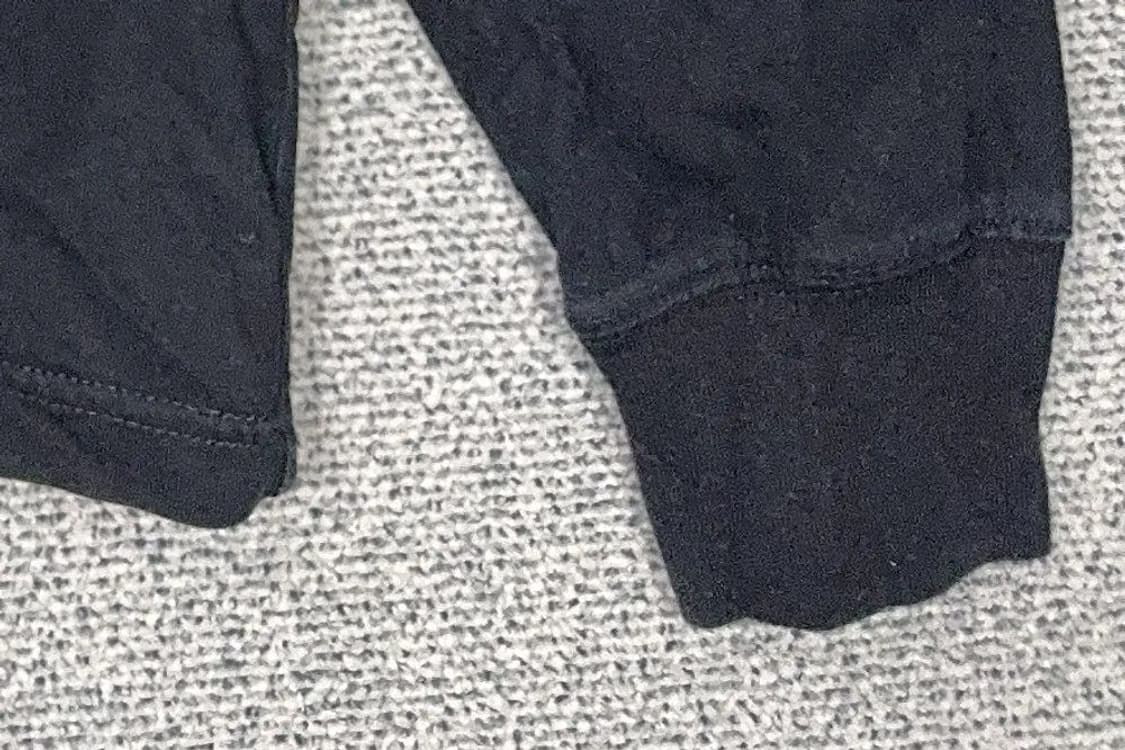 후아유 프린팅 블랙 로고 긴팔티 M 상품이미지6