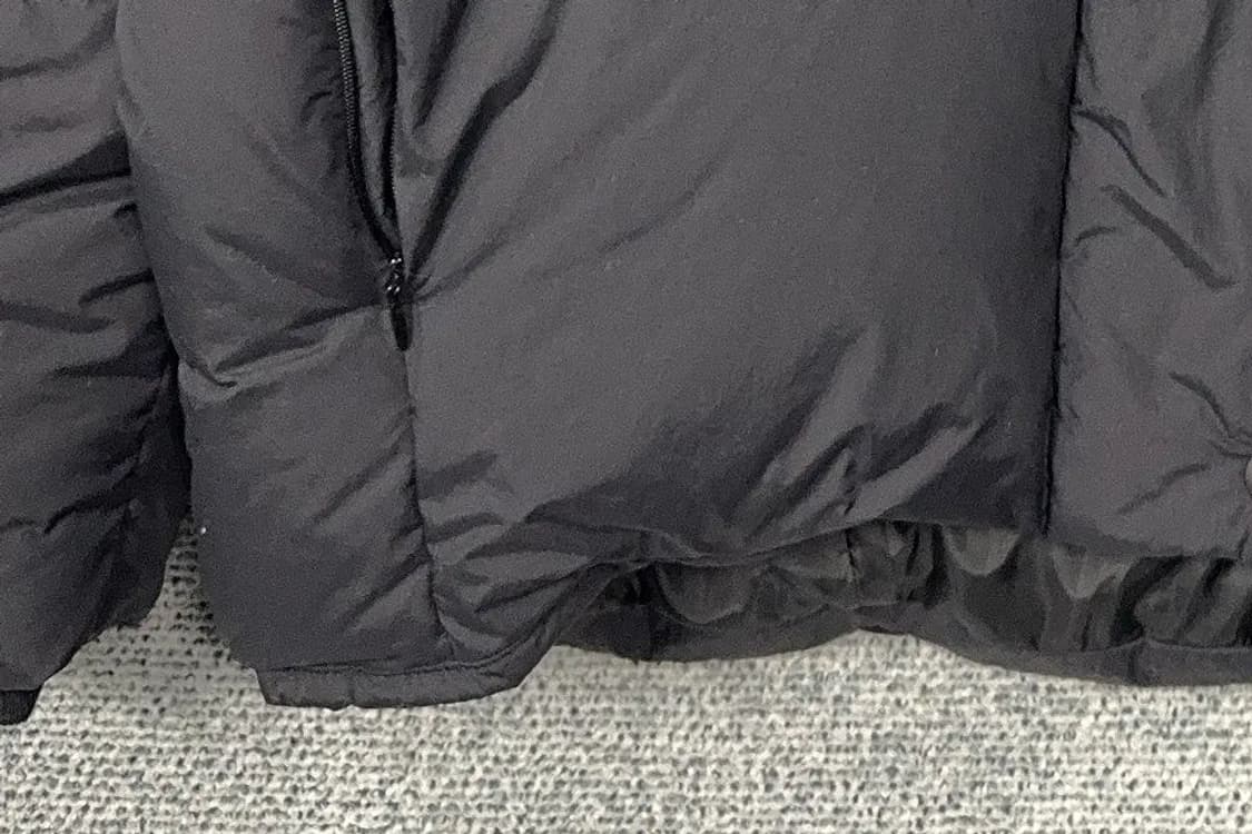 젝시믹스 그레이 다운 빅카라 패딩 M 상품이미지7