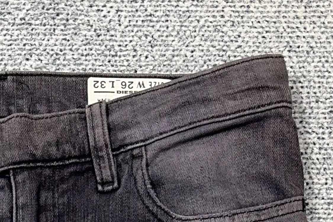 디젤 그레이 돌청 워싱 빈티지 청바지 26 상품이미지7