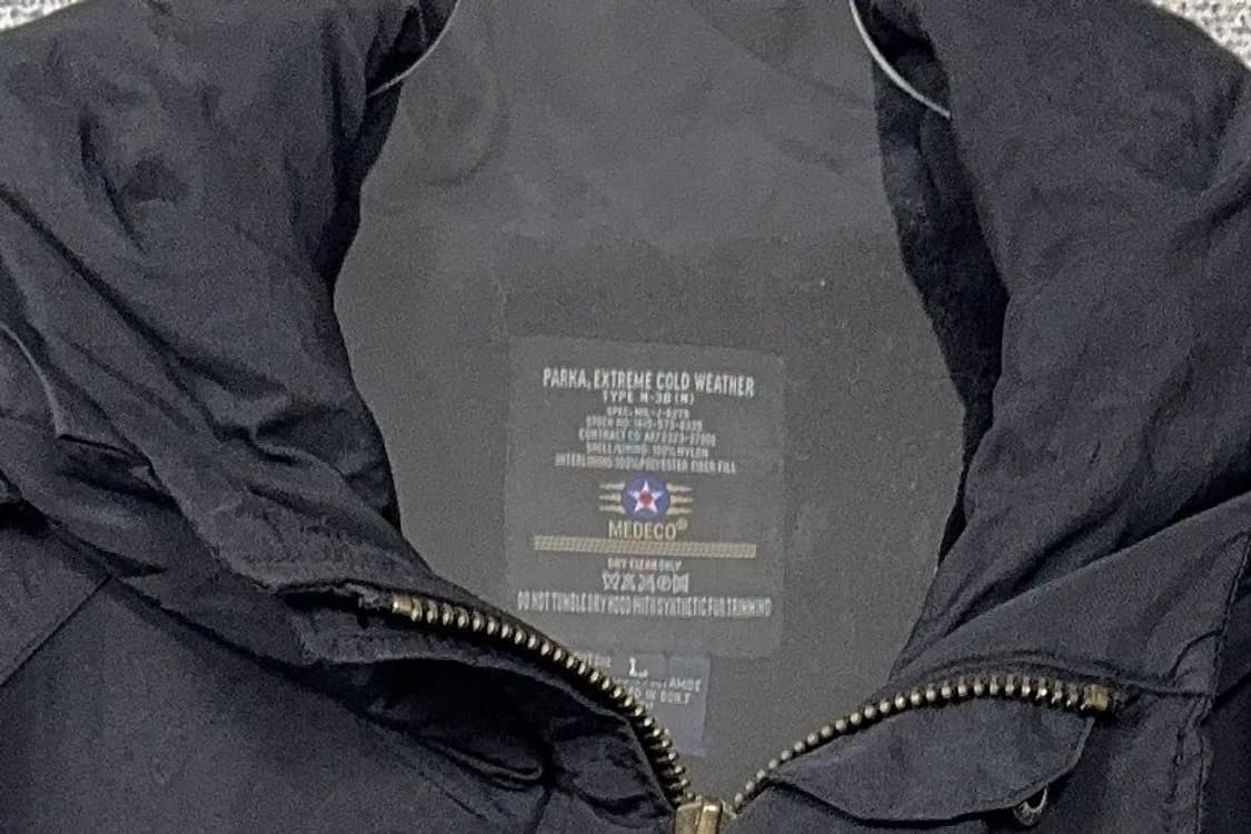 메데코 블랙 테크웨어 고프코어 후드 바람막이 윈드자켓 L 상품이미지5