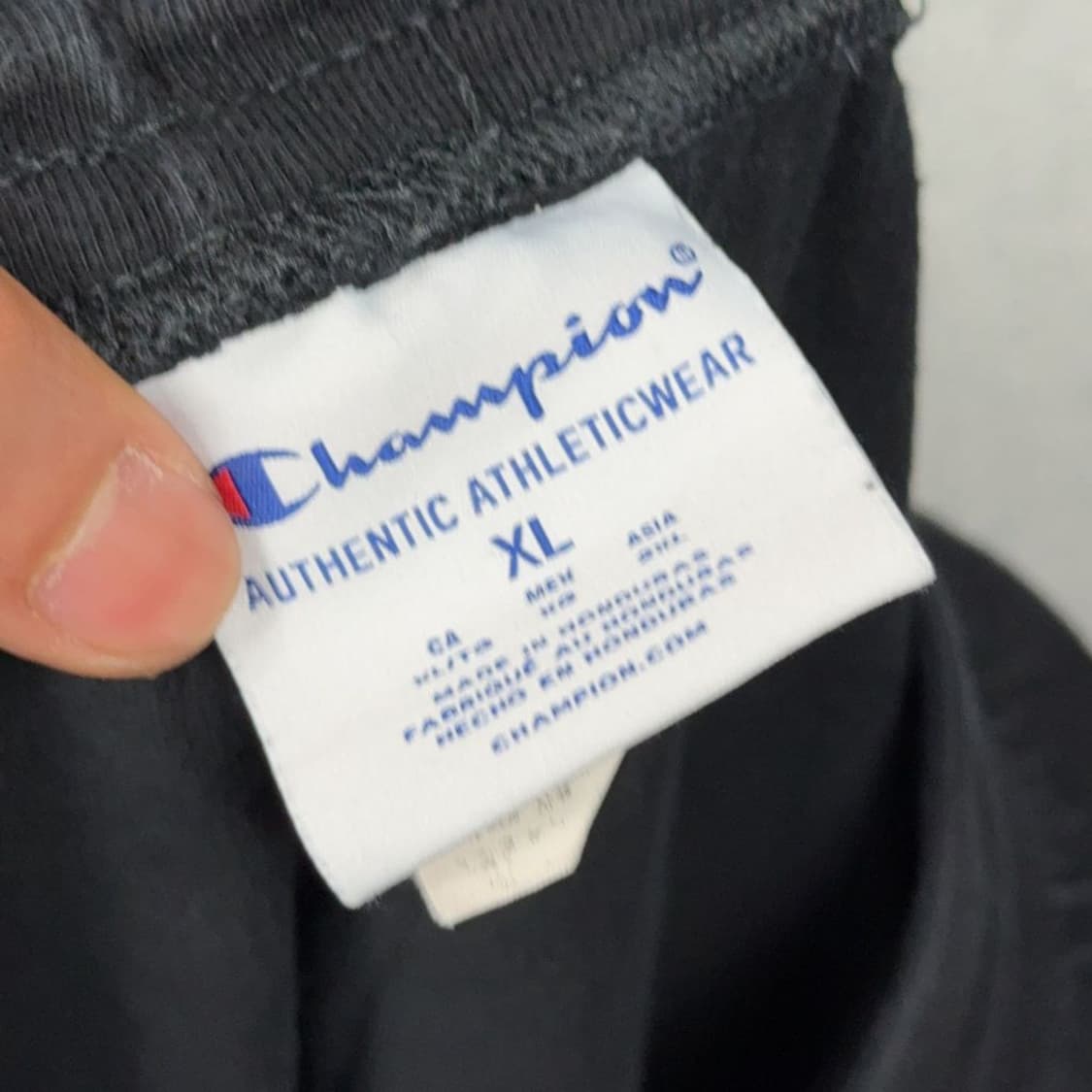 챔피온 블랙 로고 조거팬츠 XL 상품이미지5