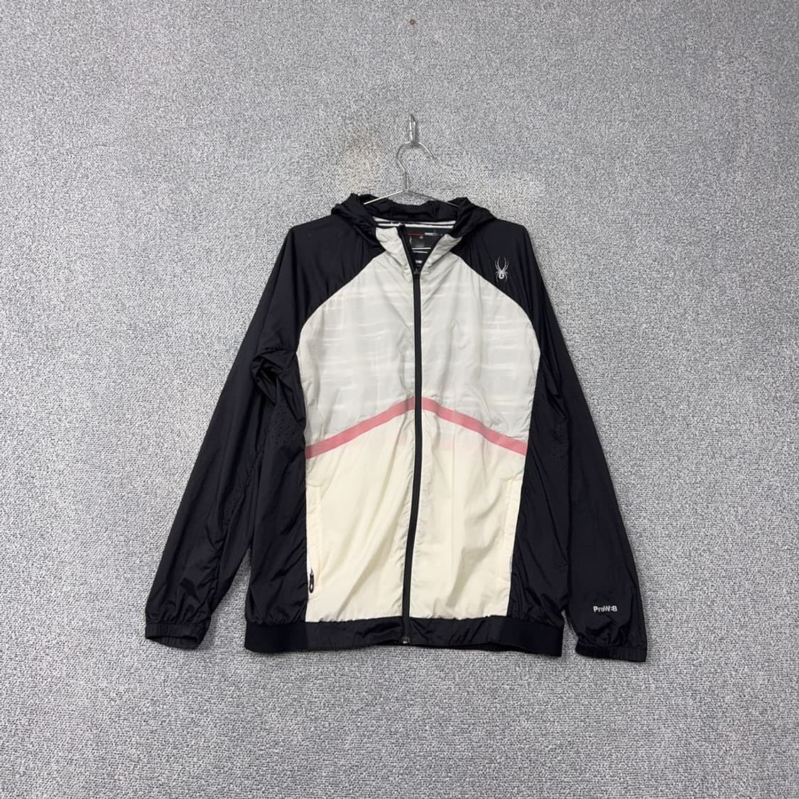 스파이더 기능성 블랙 남성 바람막이 XL 상품이미지1