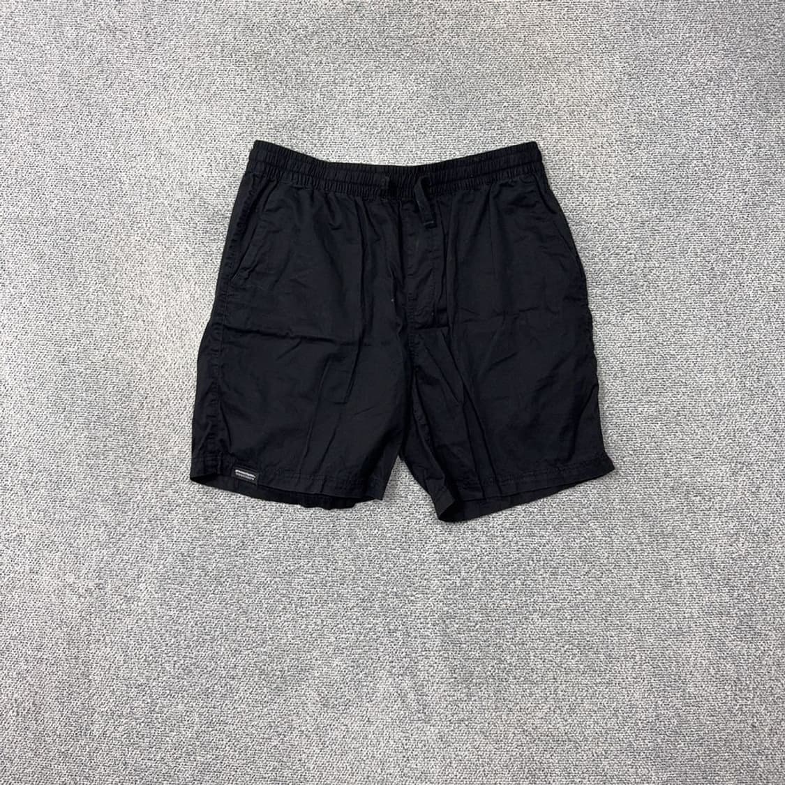 그루브라임 로고 블랙 반바지 XL 상품이미지1