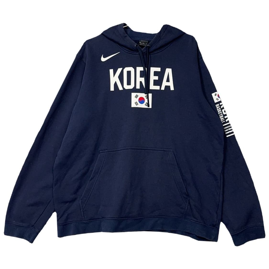 나이키 코리아 프린팅 네이비 후드티 XXL 상품이미지1