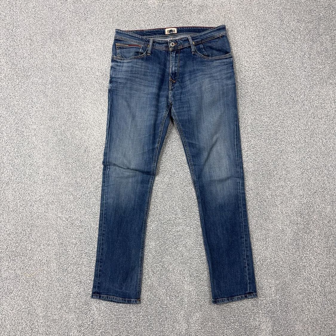 타미힐피거 남성 캐주얼 워싱 데님 청바지 34 32 상품이미지1