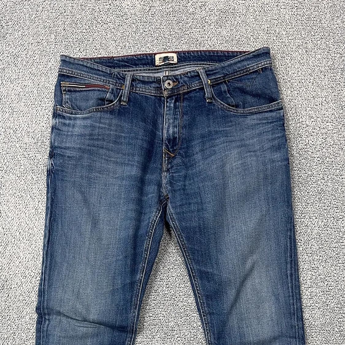 타미힐피거 남성 캐주얼 워싱 데님 청바지 34 32 상품이미지3