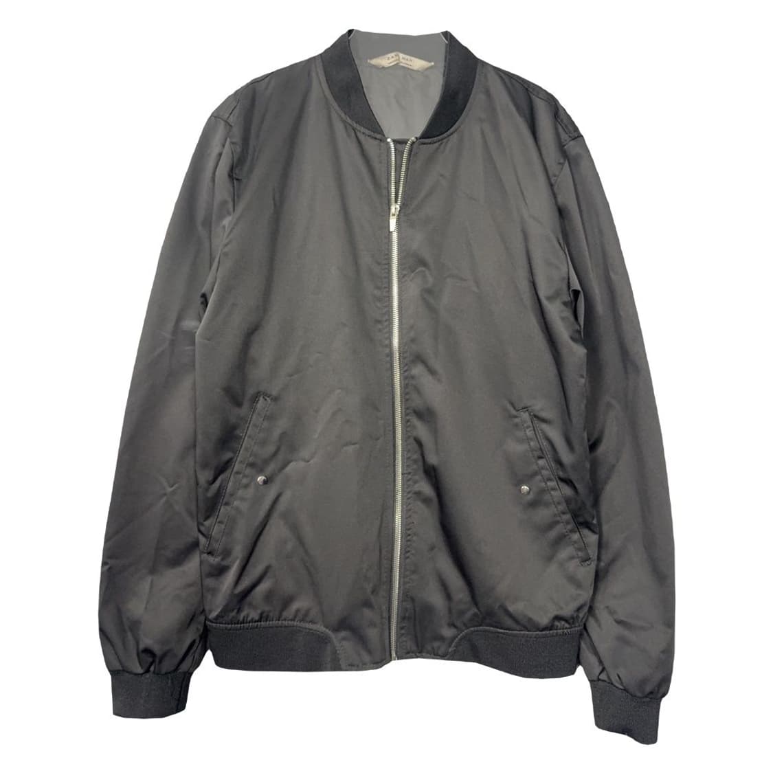 자라 블랙 캐주얼 항공 점퍼 블루종 M 상품이미지1