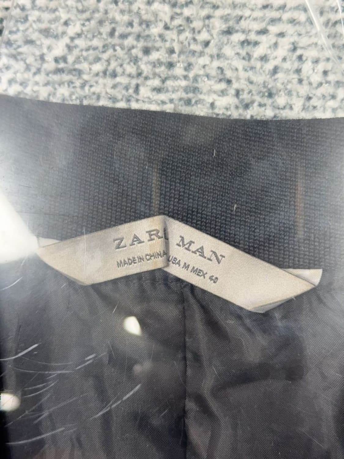 자라 블랙 캐주얼 항공 점퍼 블루종 M 상품이미지8