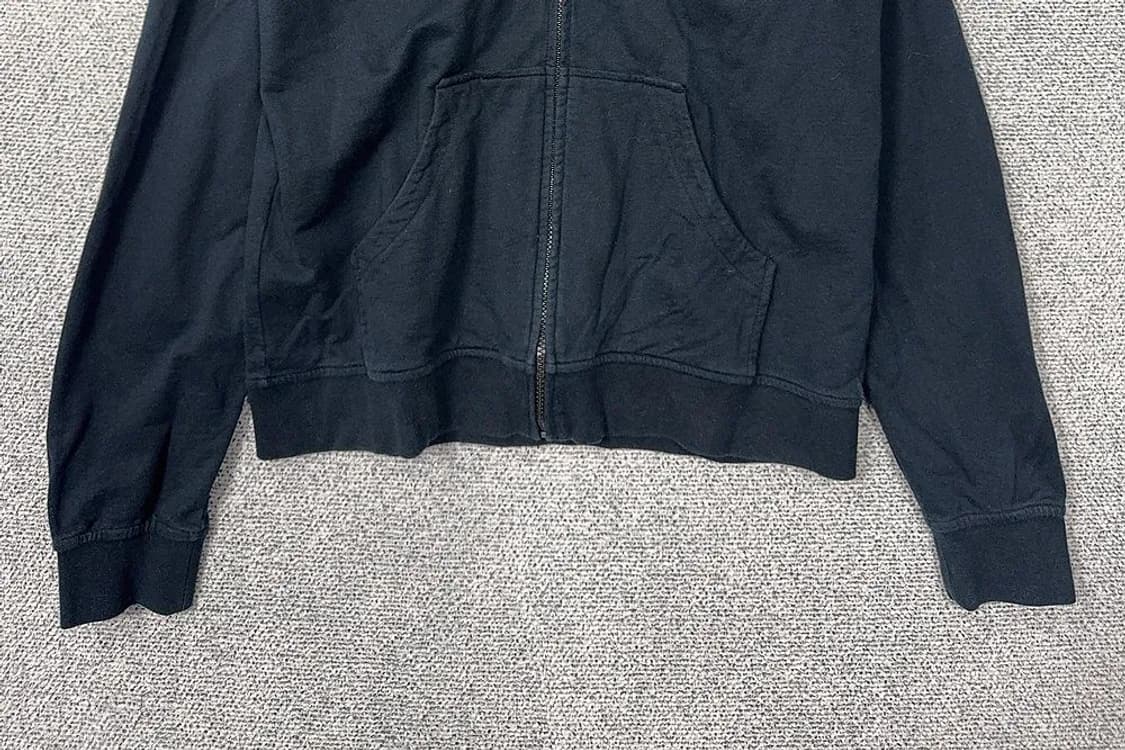 노스페이스 네이비 로고 오버핏 후드 집업 L 상품이미지4