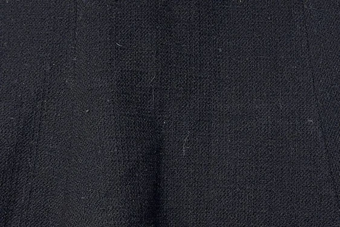 사틴 블랙 클래식 울 스커트 67-93 상품이미지7