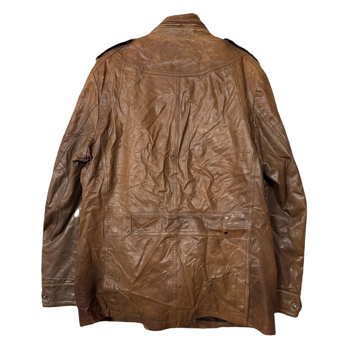 레노마 브라운 클래식 양가죽 쉽스킨 자켓 105 상품이미지2