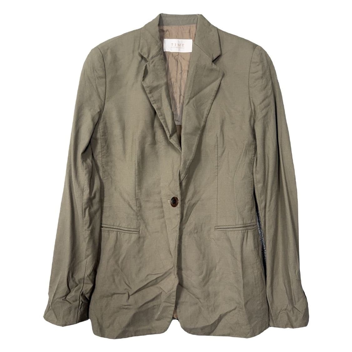 타임 한섬 원버튼 울 블레이저 82-94-160 상품이미지1