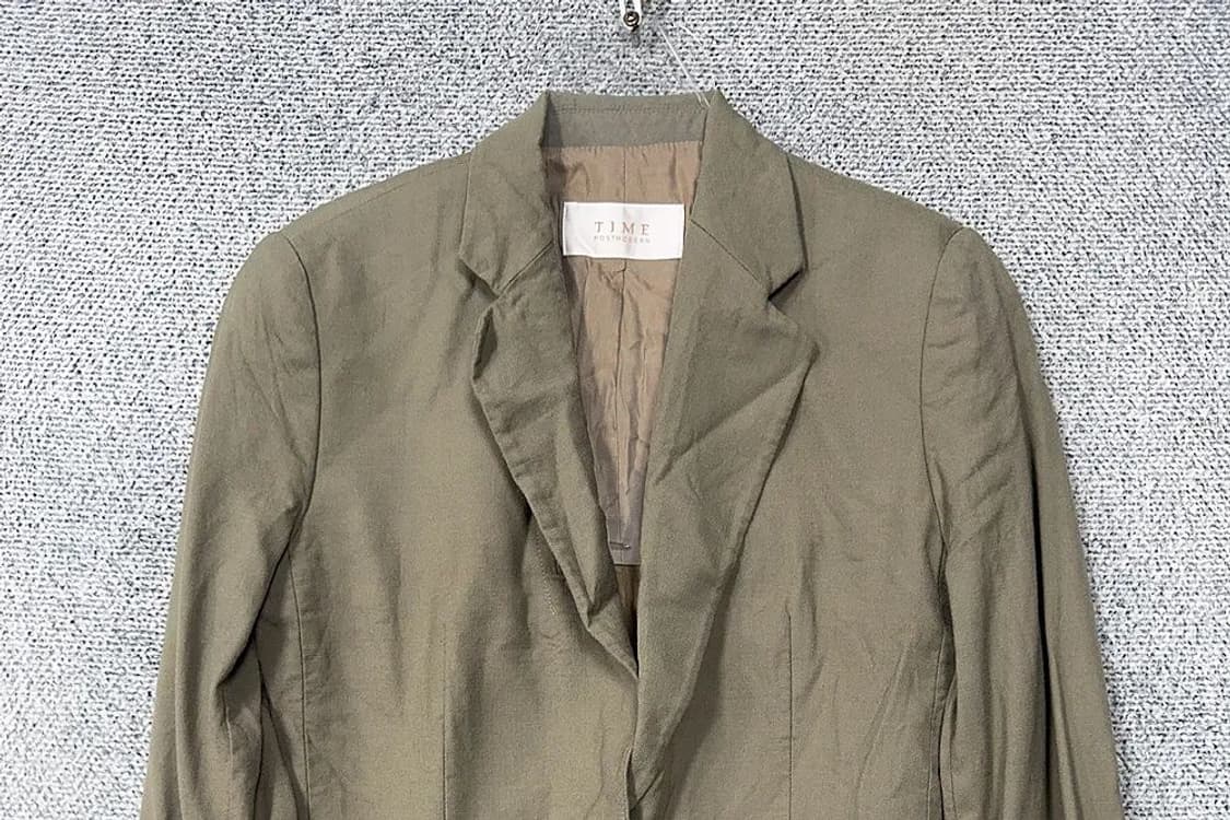 타임 한섬 원버튼 울 블레이저 82-94-160 상품이미지3