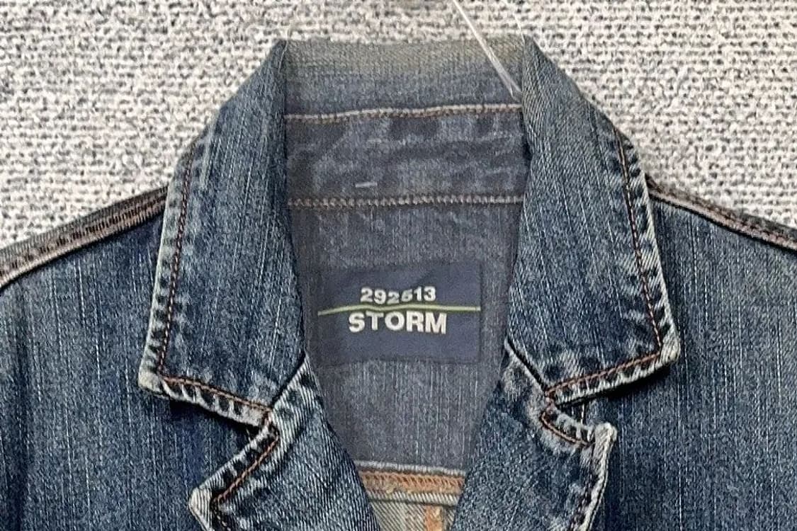 빈티지 워싱 디테일 남성 데님 블레이저 자켓 95 상품이미지5