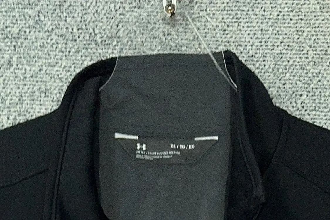 언더아머 레드 로고 기능성 집업 저지 XL 상품이미지5