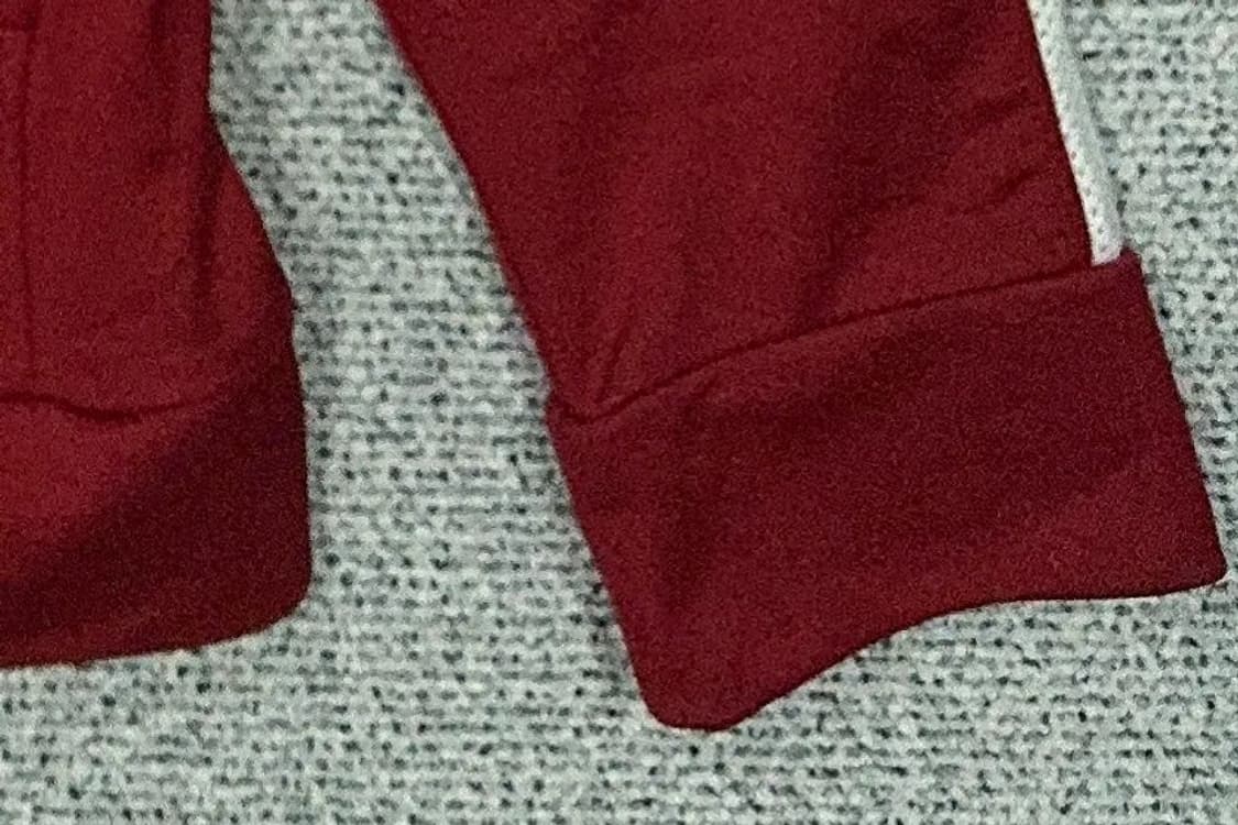 언더아머 레드 로고 기능성 집업 저지 XL 상품이미지6