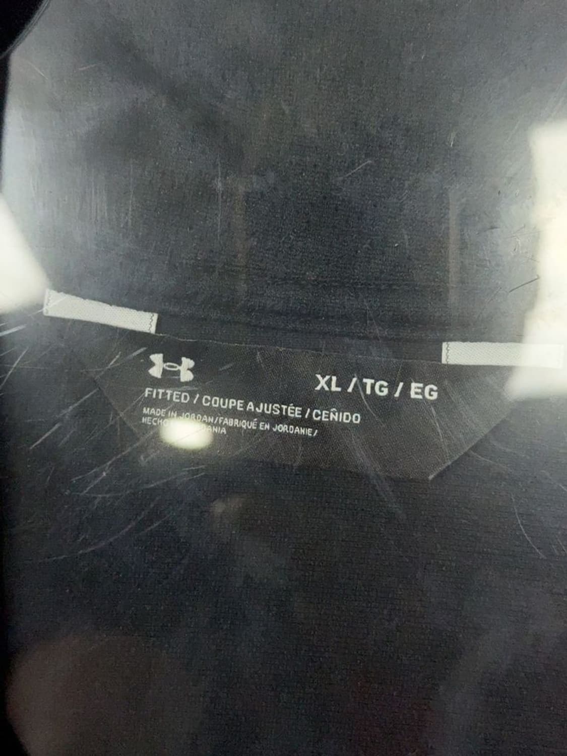 언더아머 레드 로고 기능성 집업 저지 XL 상품이미지8