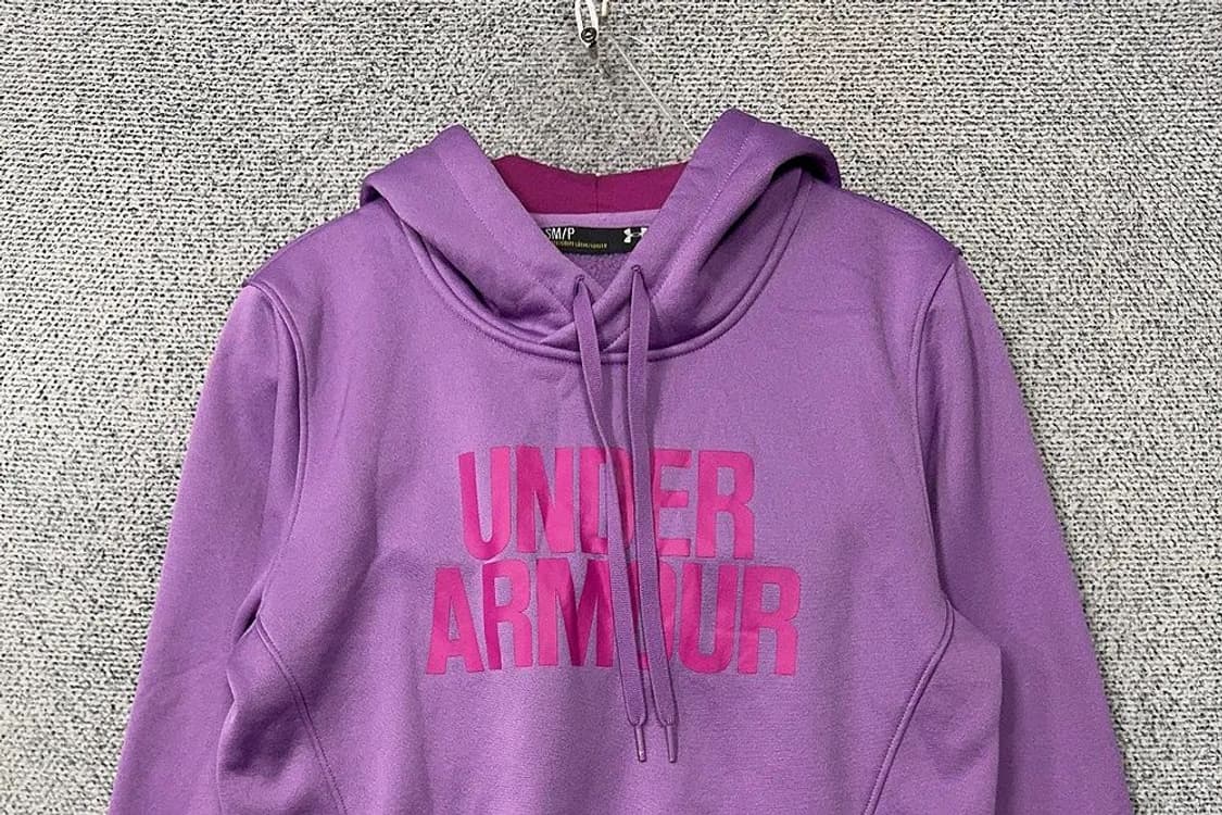 언더아머 프린팅 퍼플 후드티 SM/P 상품이미지3