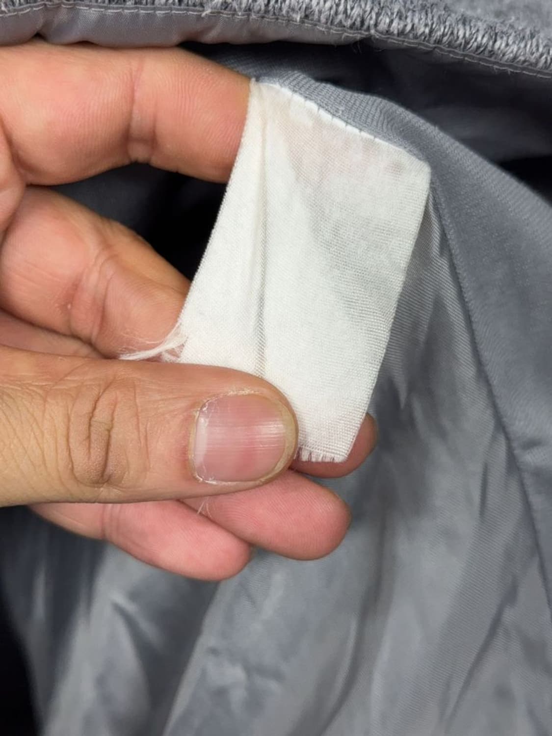 코오롱 라이트 그레이 기능성 집업 L 상품이미지7