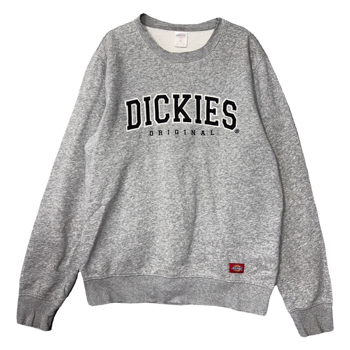 디키즈 프린팅 라이트 그레이 맨투맨 M 상품이미지1