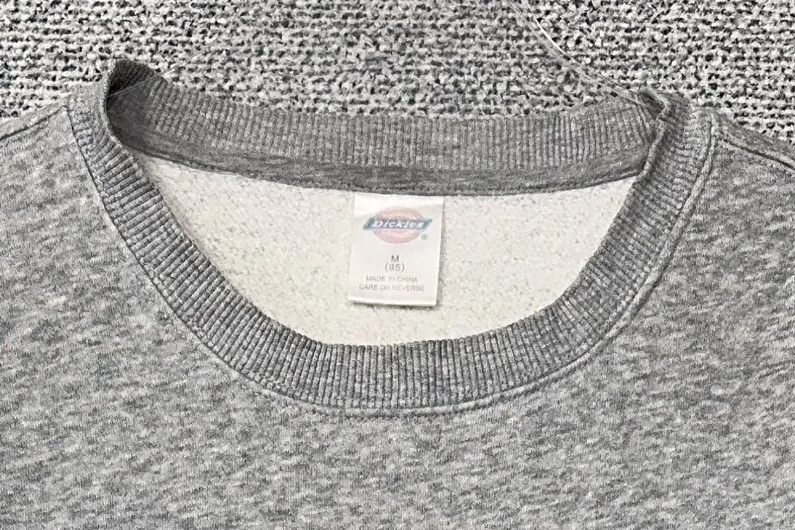 디키즈 프린팅 라이트 그레이 맨투맨 M 상품이미지5