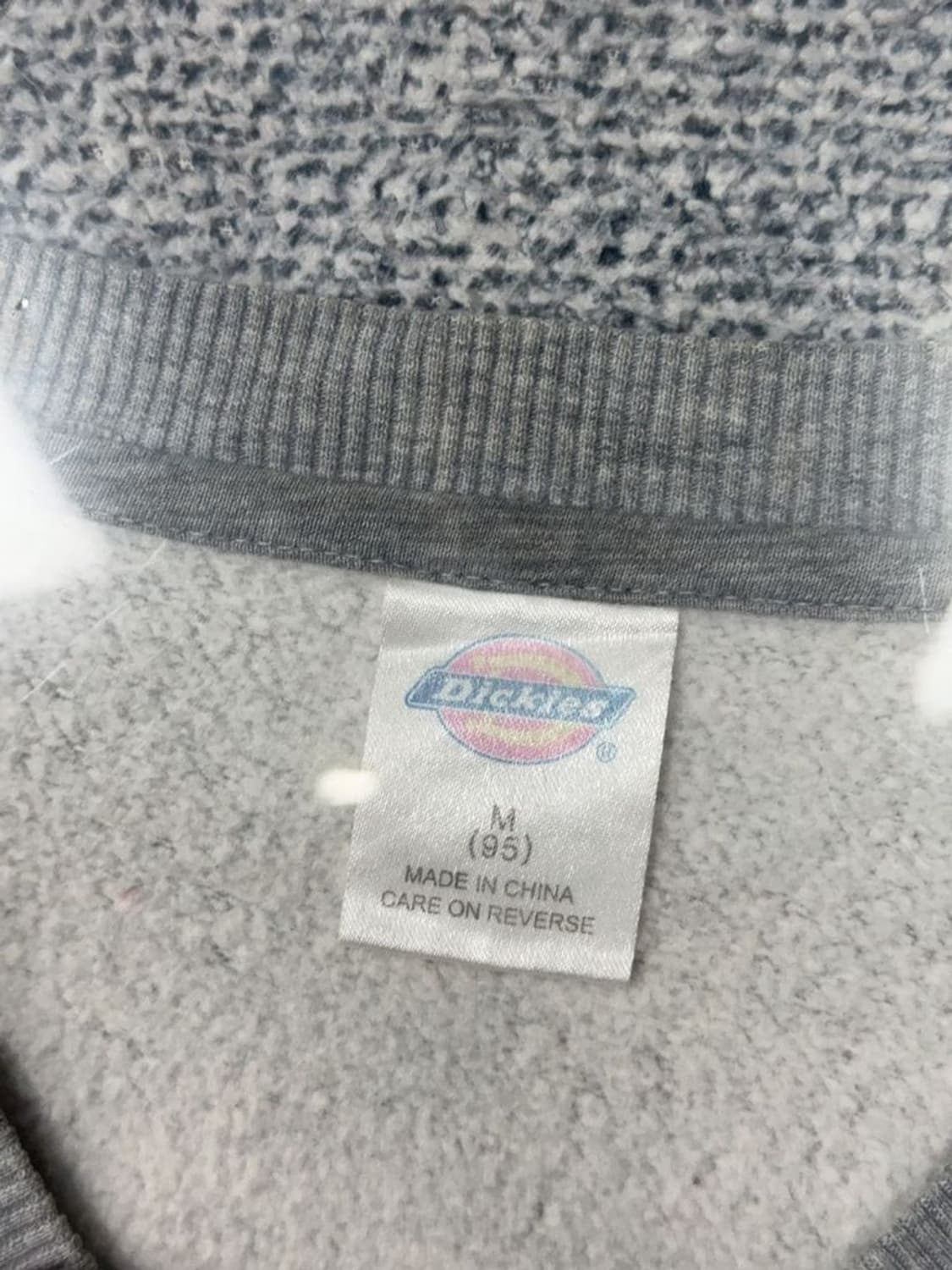 디키즈 프린팅 라이트 그레이 맨투맨 M 상품이미지7