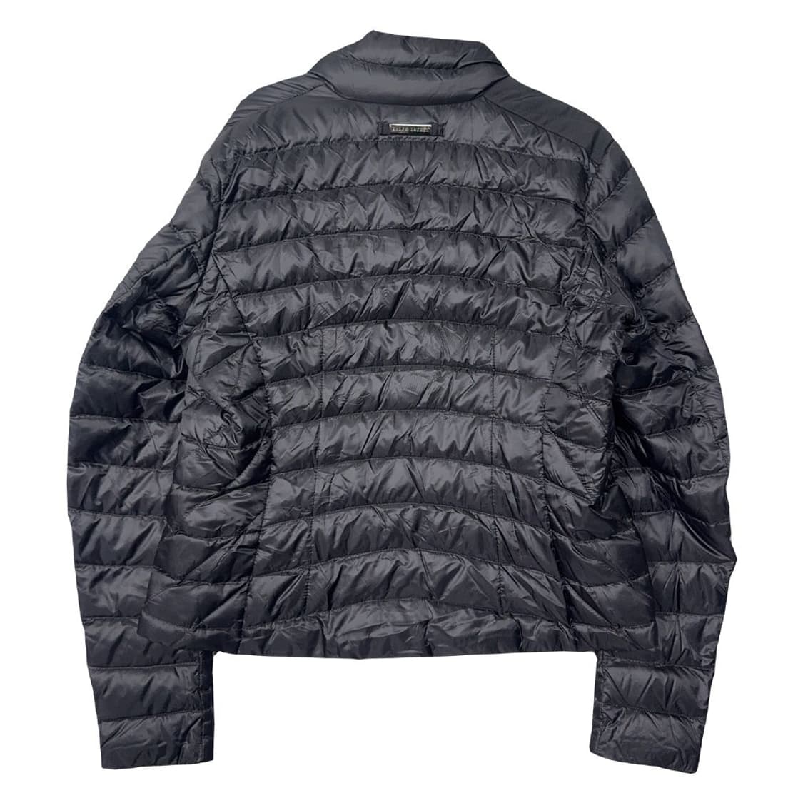 폴로 랄프로렌 블랙 퀄팅 다운 경량 패딩 S 상품이미지2