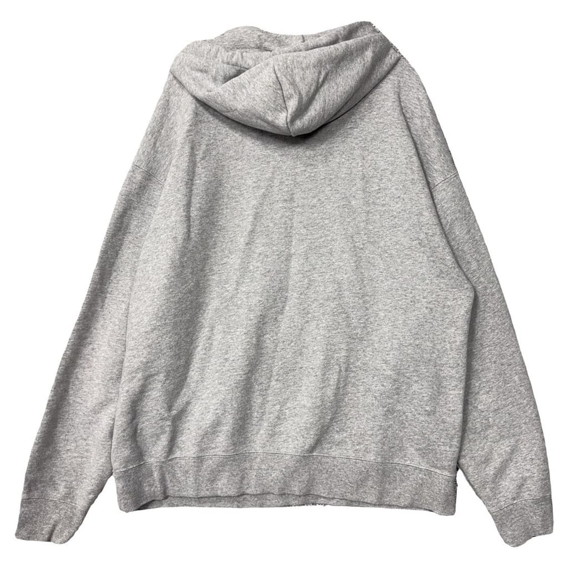 리 프린팅 라이트 그레이 후드티 S 상품이미지2