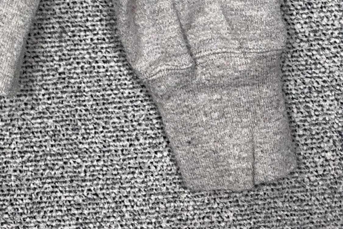 챔피온 라이트 그레이 리버스위브 하드 코튼 후드티 L 상품이미지6