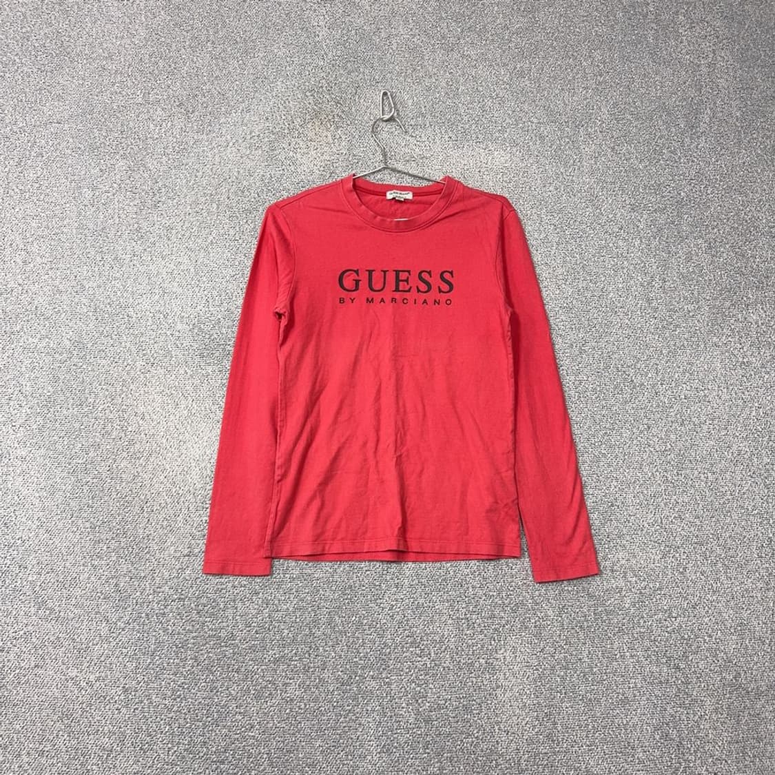 게스 프린팅 코랄 긴팔 티 90 상품이미지1