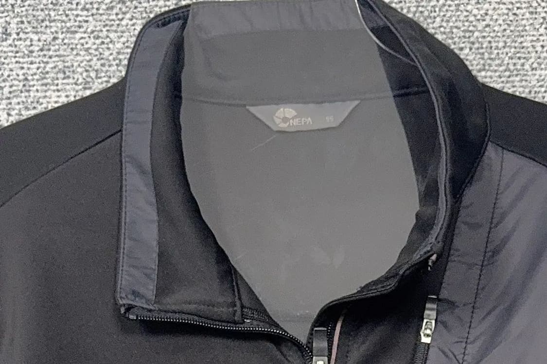 네파 블랙 로고 기능성 집업 95 상품이미지5