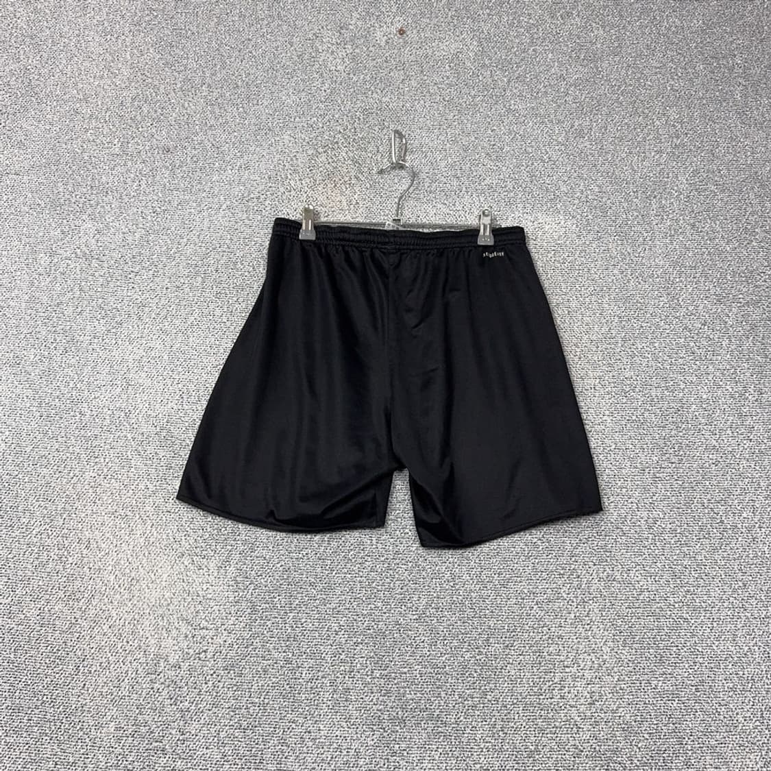 아디다스 블랙 로고 기능성 반바지 L 상품이미지2