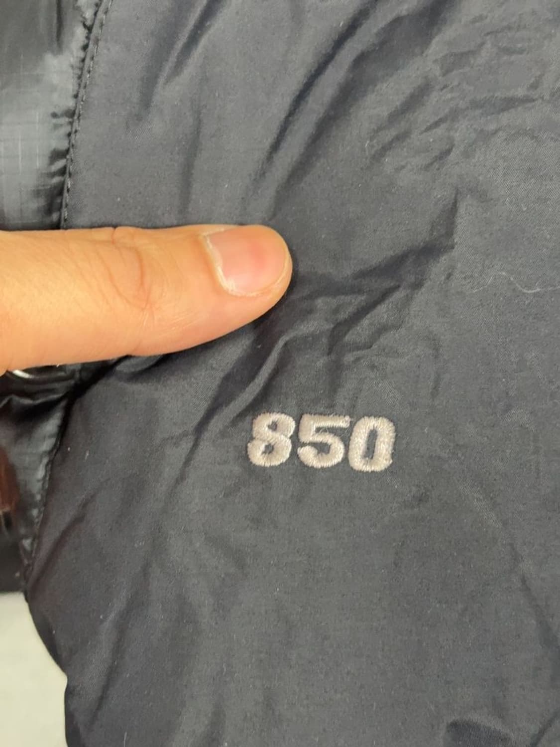 노스페이스 850 구스다운 거위털 패딩 점퍼 95 상품이미지7