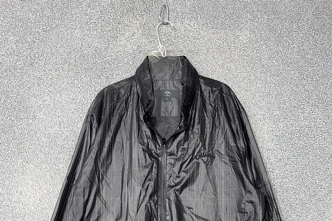 캘러웨이 골프 블랙 남성 기능성 바람막이 XL 상품이미지3