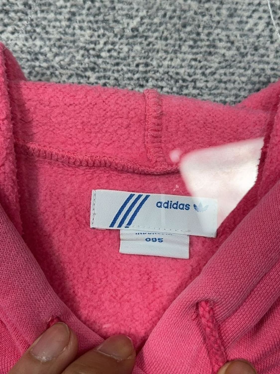 아디다스 프린팅 핑크 후드티 095 상품이미지9
