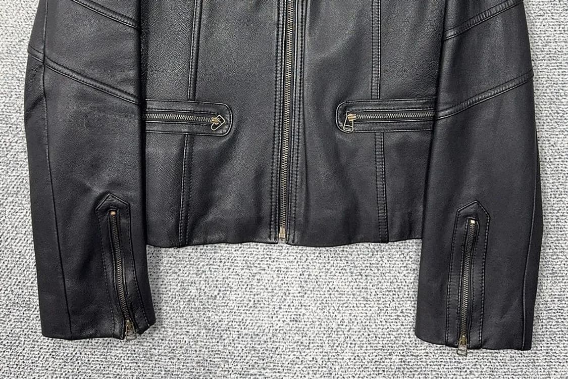쉽스킨 빈티지 포켓 블랙 자켓 66 상품이미지4
