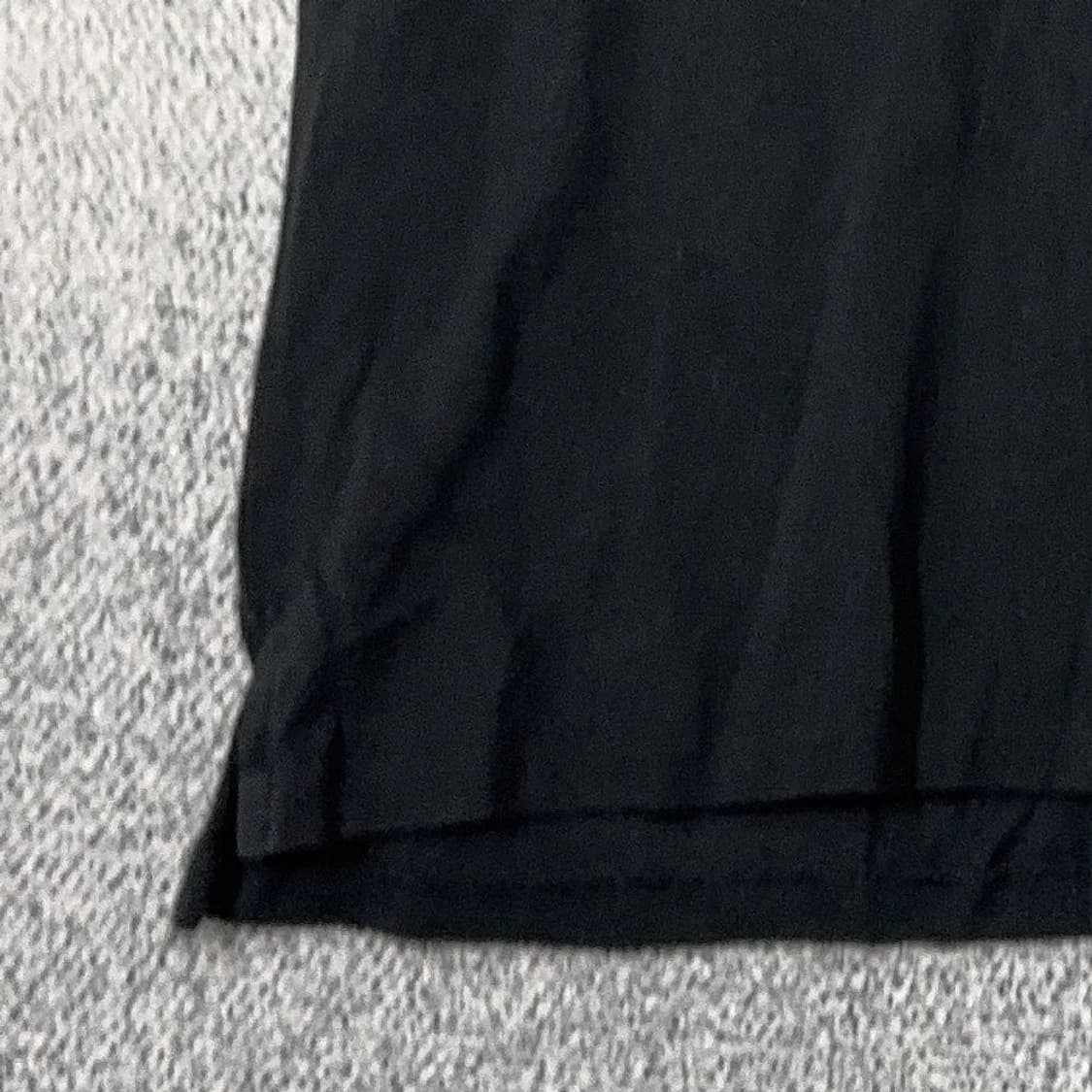 폴로 블랙 로고 커스텀 슬림핏 반팔 카라티 M 상품이미지3