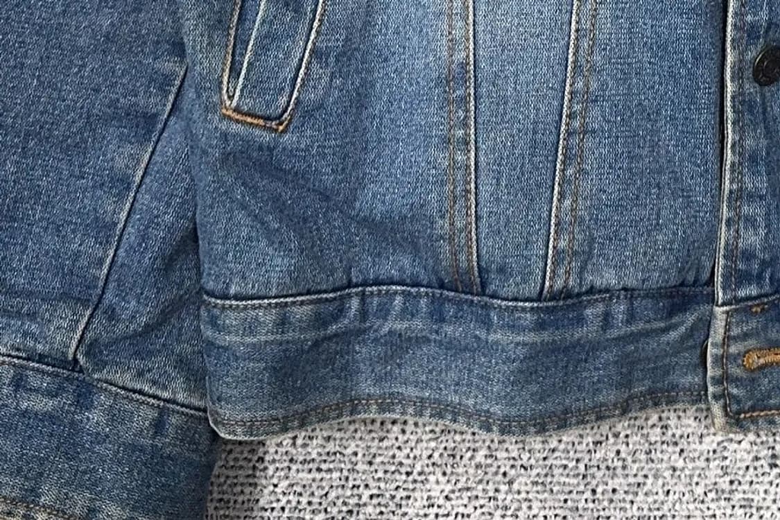 리바이스 블루 워싱 빈티지 양털 무스탕 데님 자켓 MEN-XL-105 상품이미지6