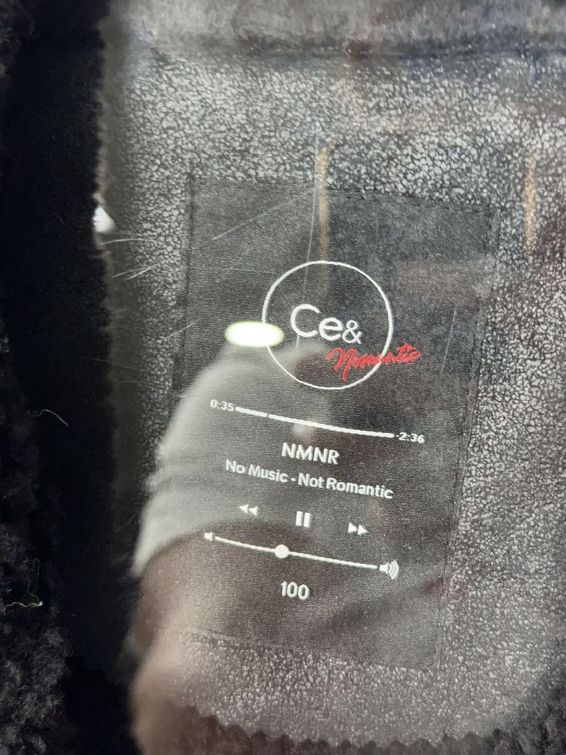 남성 빈티지 블랙 무스탕 레자 자켓 100 상품이미지7