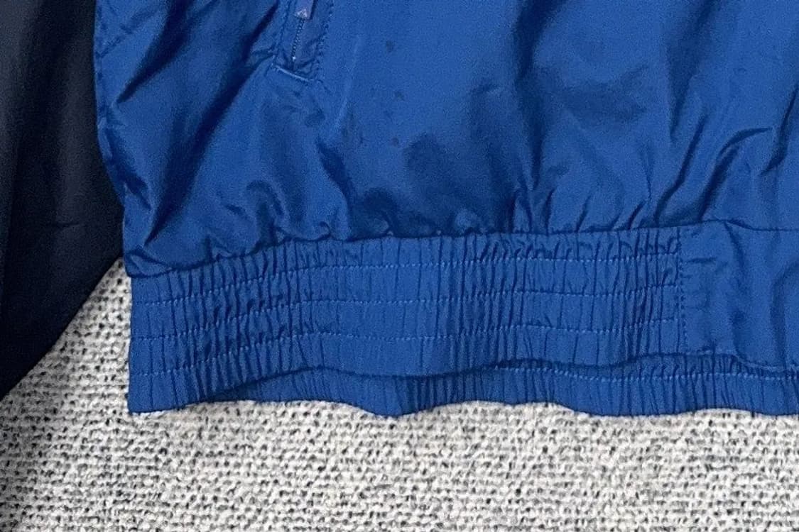아디다스 블루 빈티지 로고 삼선 바람막이 XL 상품이미지6