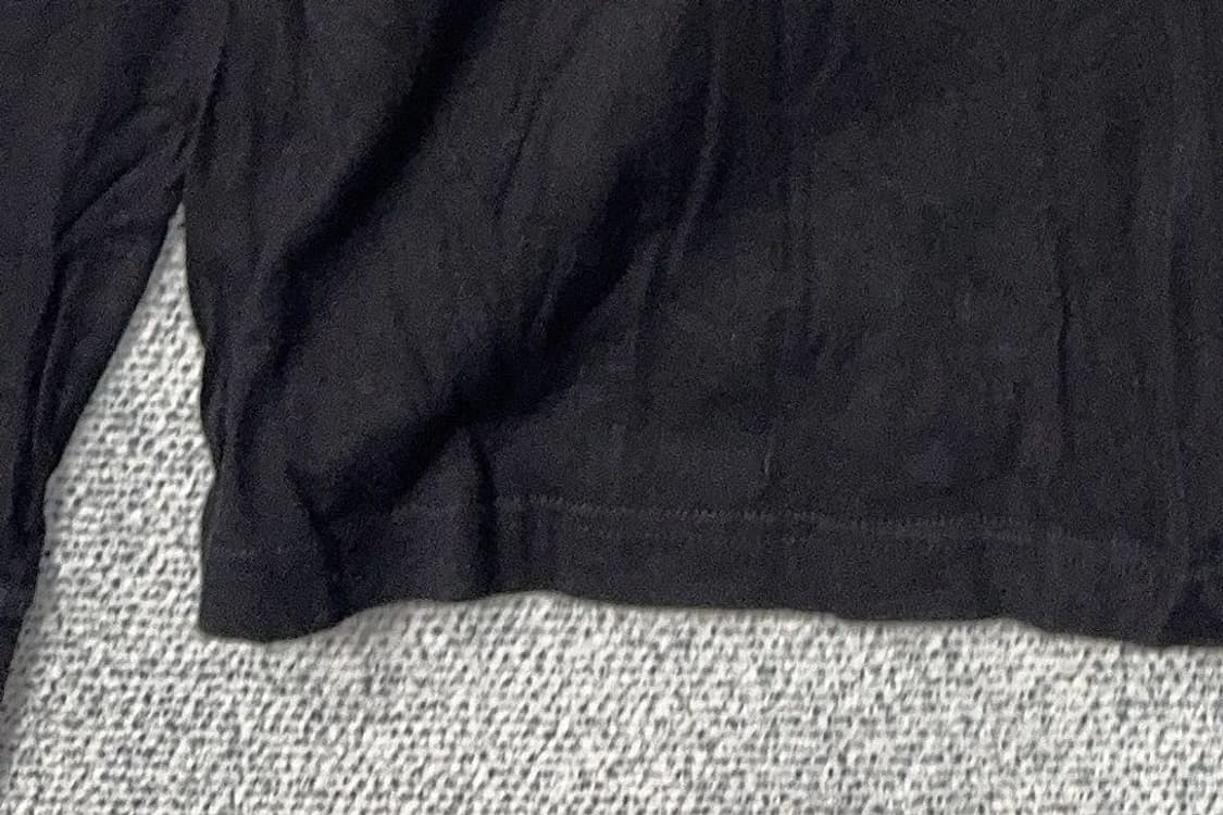널디 프린팅 블랙 긴팔티 L 상품이미지6