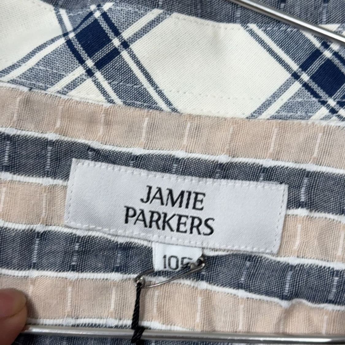 [새상품]JAMIE PARKER 스트라이프 포켓 셔츠 105 상품이미지3