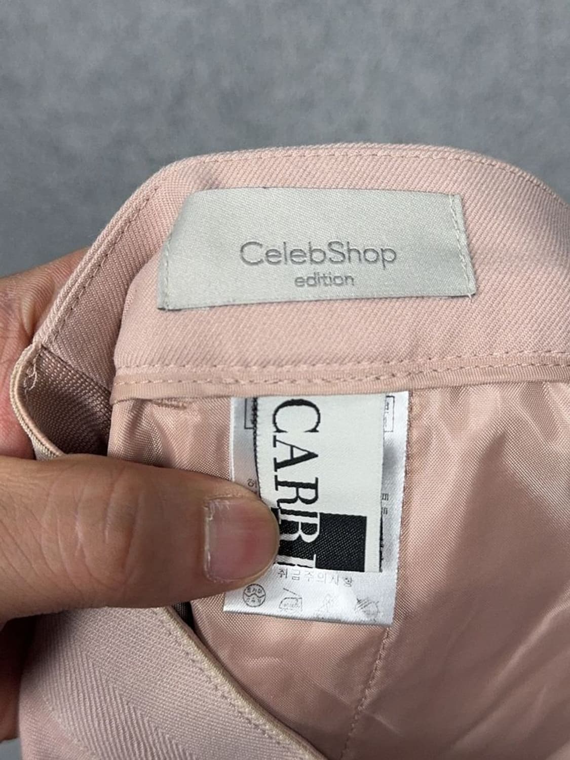 셀렙샵 베이지 클래식 와이드 슬랙스 77 상품이미지10