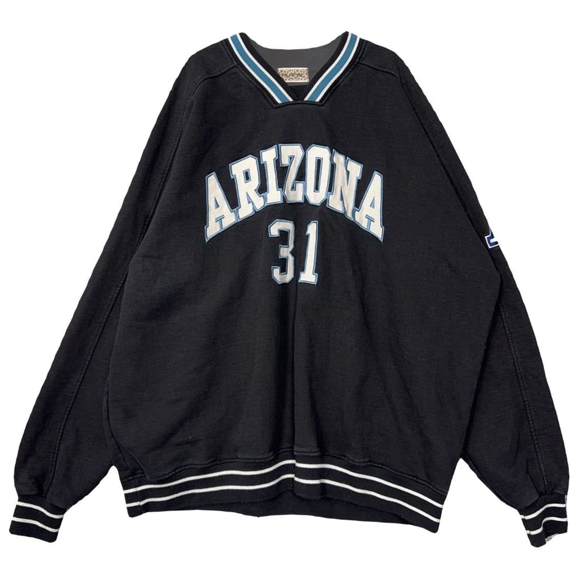 애리조나 프린팅 브이넥 오버핏 스웻셔츠 맨투맨 FREE 상품이미지1