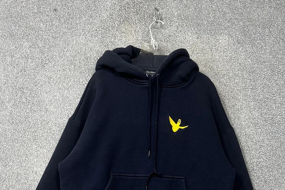 마크곤잘레스 캐주얼 로고 오버핏 네이비 후드티 S 상품이미지3