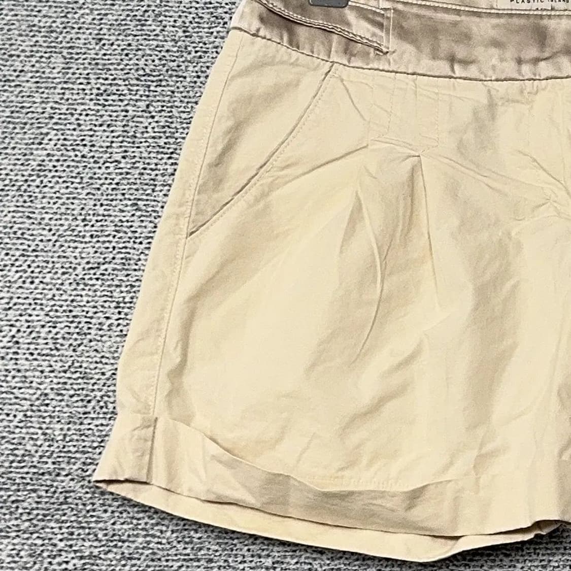 플라스틱아일랜드 베이지 펌킨 반바지 S 상품이미지3