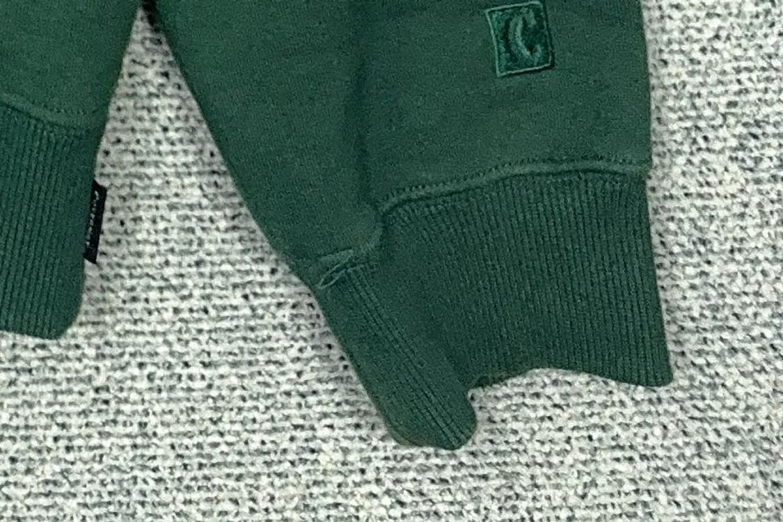 커버낫 자수 로고 그린 맨투맨 L 상품이미지6