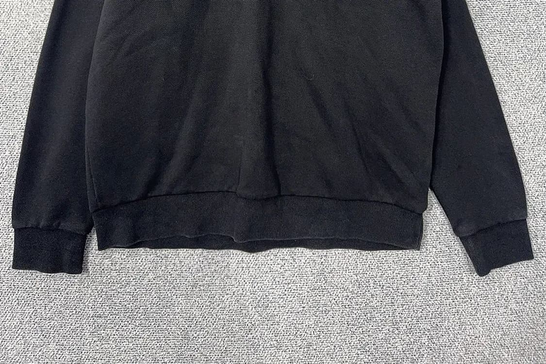 내셔널지오그래픽 블랙 완장 로고 맨투맨 XL 상품이미지4