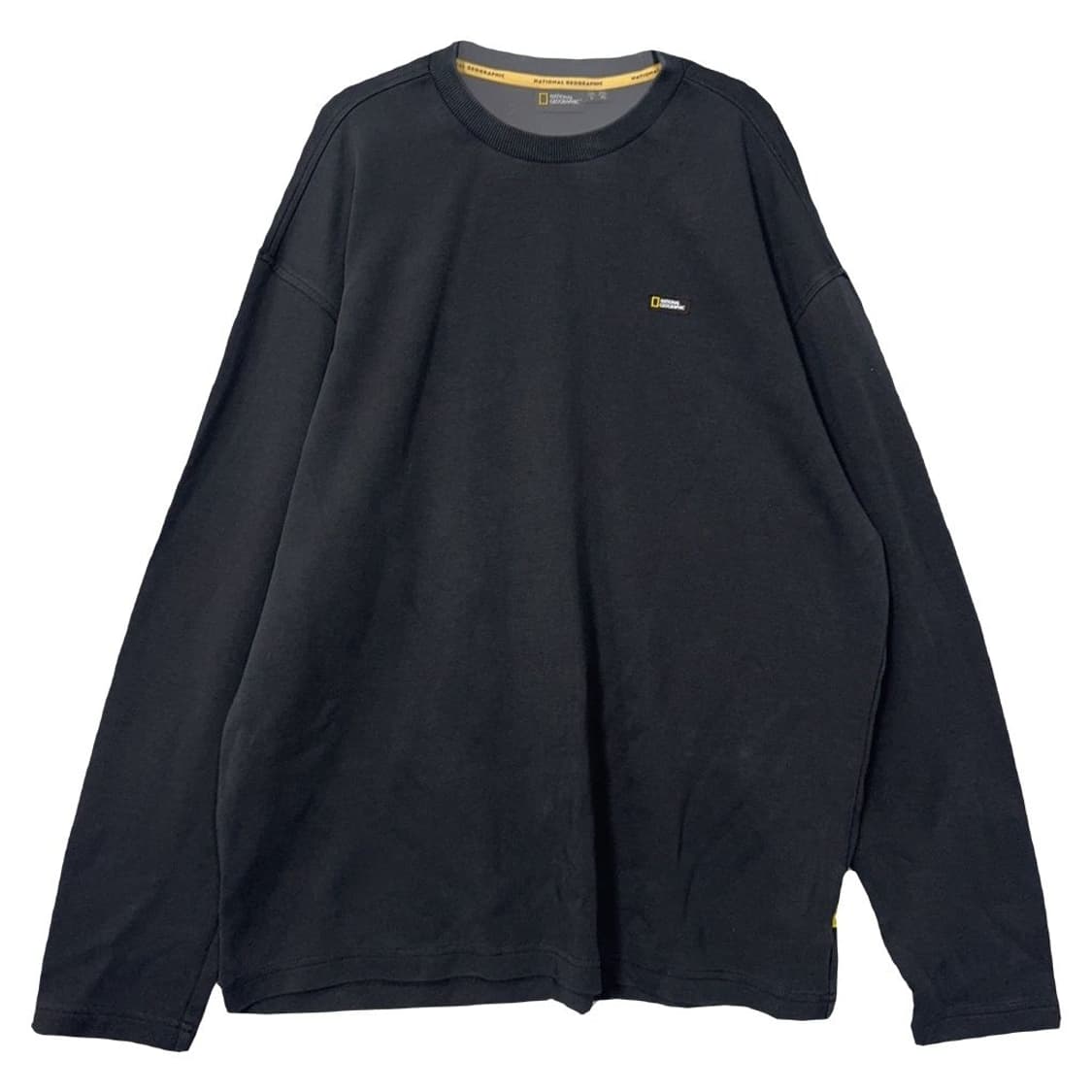 내셔널지오그래픽 블랙 백프린팅 맨투맨 L 상품이미지2